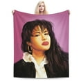 thumbnail image 4 of Selena Quintanilla Kids Adults Ultra-Soft Micro Fleece Blanket Throw All Season Fuzzy Lightweight Throw Blankets For Office Company Home Couch Bed Sofa 60"X50", 4 of 6