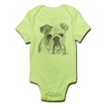 thumbnail image 1 of CafePress - English Bulldog Infant Bodysuit - Baby Light Bodysuit, 1 of 1