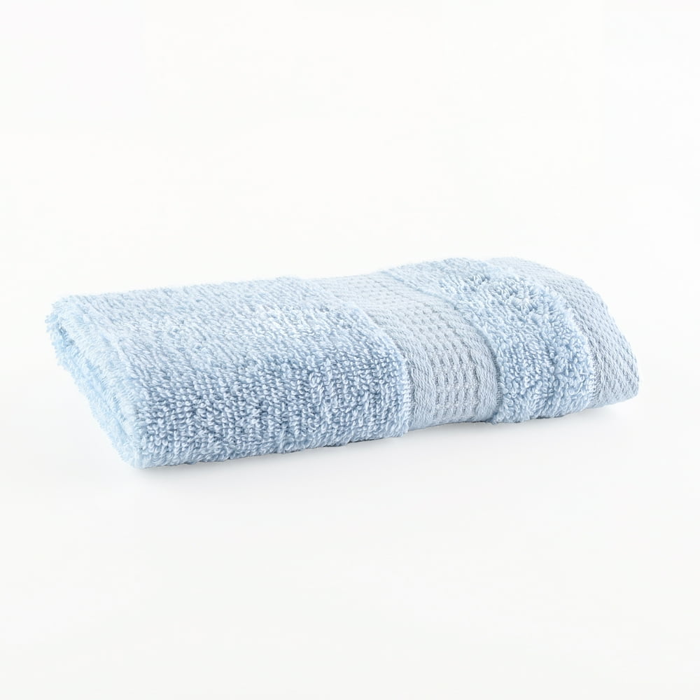 Better Homes & Gardens Bath Collection Single Hand Towel, Solid Light