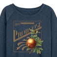thumbnail image 3 of Warner Bros. -  Lightweight French Terry Wide Neck Long Sleeve Graphic Shirt, 3 of 5