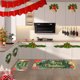 thumbnail image 5 of Fiudx Liquidación de ofertas flash 2 alfombrillas y tapetes de cocina navideños para el suelo, alfombrilla antideslizante, decoración de cocina con Feliz Navidad, juegos de alfombrillas de cocina, de, 5 of 6