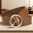 thumbnail image 4 of Women's Fashion Woven Belts - Glitter Braided Belts for Dresses Jeans and Pants - Stylish and Versatile Accessories for Every Occasion, 4 of 4