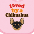 thumbnail image 4 of Inktastic Chihuahua Dog Gift Idea Boys or Girls Baby Bib, 4 of 4