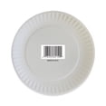 thumbnail image 4 of AJM Packaging Corporation Coated Paper Plates, 6" dia, White, 100/Pack, 12 Packs/Carton, 4 of 4