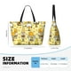 thumbnail image 4 of Disketp Garden Honeybee Gnomes Bolsa de Playa de Gran Capacidad, Bolso Impermeable y a Prueba de Arena para Mujer, Ideal para Playa, Piscina y Natación, 4 of 7