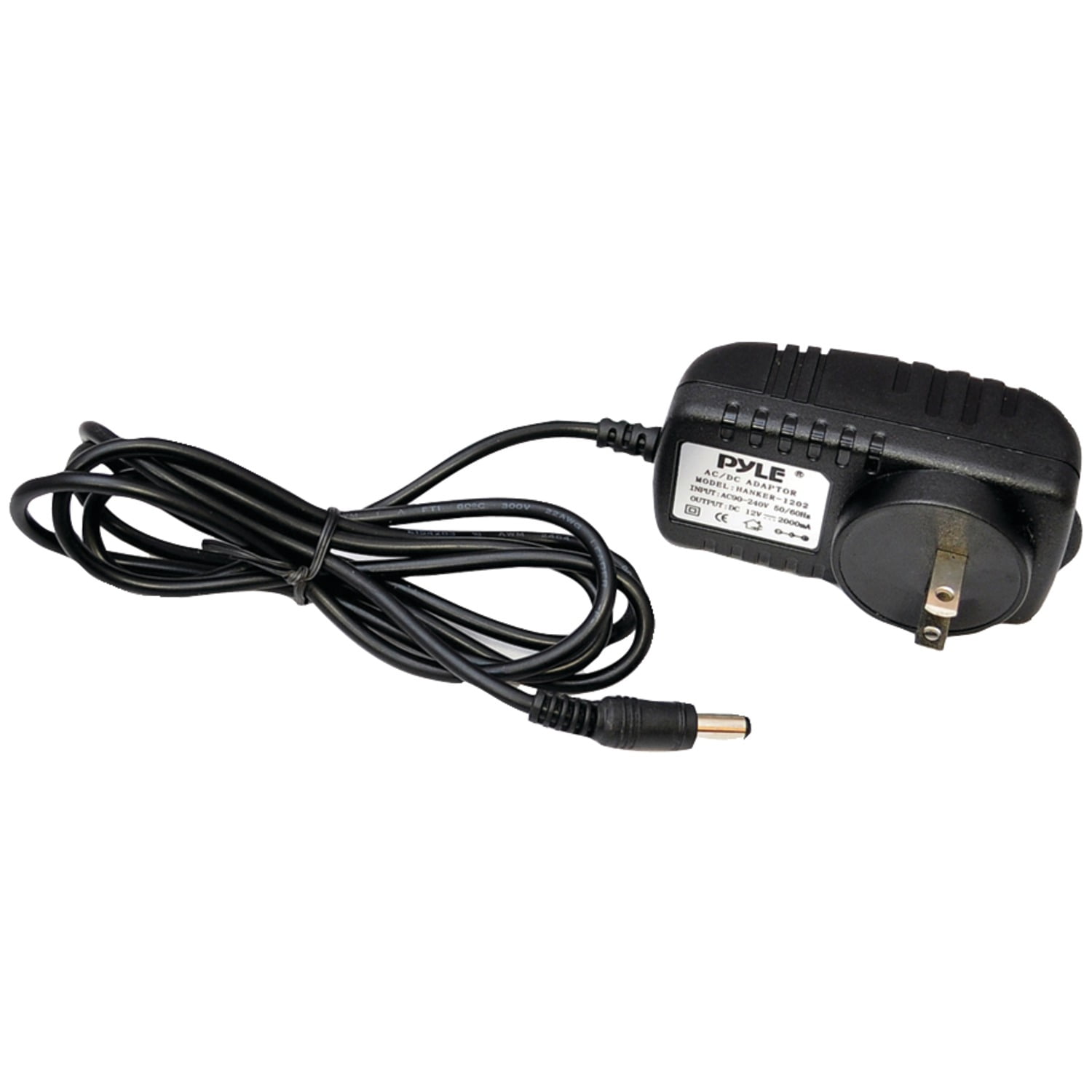 PYLE PFA200 - Home Mini Audio Amplifier - 60W Portable Dual Channel Surround Sound HiFi Stereo Receiver w/ 12V AC Adapter, AUX, MIC IN, Supports Smart Phone, iPhone, iPod, MP3 For 2-8ohm Speakers