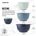 thumbnail image 5 of Farberware Professional 11-Piece Prep and Mixing Bowl Set with Lids, Blue, 5 of 20