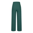 thumbnail image 5 of LYXSSBYX Jumpsuits for Women Dressy Women's Spring and Summer Fashion Solid Color Casual Loose Breathable Stretch Casual Outdoor Wide Leg Pants, 5 of 6