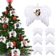 thumbnail image 3 of Wosthever 20 piezas de adorno de ala de ángel para decoración clásica de árbol de Navidad, sublimación de ala de ángel reutilizable, 3 of 6