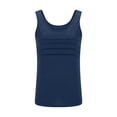 thumbnail image 5 of AnuYalue Women's Tank Tops Loose Fit Sleeveless Crewneck Shirts Summer Casual Blouses Trendy Summer Fashion Outfits, 5 of 7