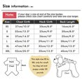 thumbnail image 4 of Ropa para mascotas Ropa de hogar a rayas para mascotas Perro otoño e invierno felpa cuadrúpedo MFZFUKR BST3001090-2, 4 of 6