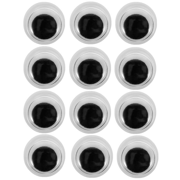 Miangastore Eye Stickers White Plastic 400Pcs 0.2In Round Adhesive Backing