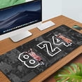 thumbnail image 3 of .x BAT Shadow Rubber Stitched Edges Extended Large Gaming Mouse Pad Office Keyboard Mouse Mat, 3 of 5