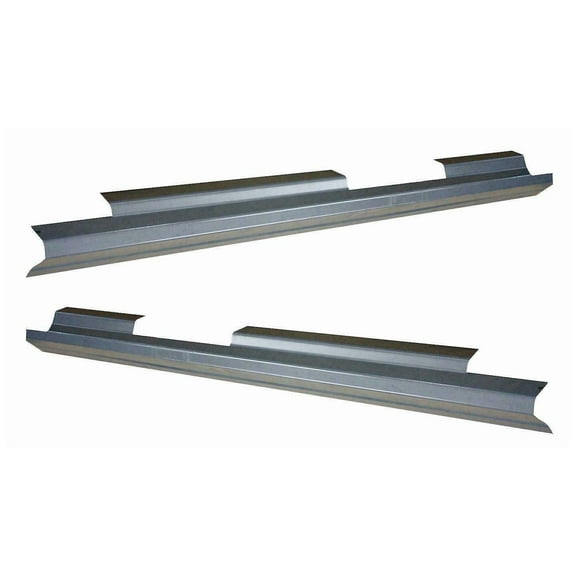 WaiRitoday Slip-On Rocker Panel Compatible with GMC Sierra Chevy Silverado Avalanche Crew Cab 1999-2007