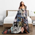 thumbnail image 3 of Flannel Blanket Tom Spider Holland Bedding Fleece Blanket Soft Thow Blankets Air Conditioning Blanket For Sofa Couch Living Room Bedroom 60x50 inch, 3 of 6