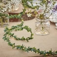 thumbnail image 6 of ZOELNIC 50LED Tiny Leaf Garland Battery Operated Vine String Light Wedding Party Christmas Holiday Patio Decoration, 6 of 12