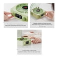 thumbnail image 4 of Vintage Record Player Bluetooth Speaker 4 Modes Portable Wireless Turntable Stereo Speaker with Clock and Soft Night Light for Home Bedroom Green, 4 of 4