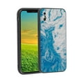 thumbnail image 1 of Compatible with iPhone XS Max Phone Case, Blue-Marble-72 Case Silicone Protective for Teen Girl Boy Case for iPhone XS Max, 1 of 1