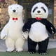 thumbnail image 2 of Disfraz inflable de mascota oso polar panda gigante de 2,6 m, muñeco de oso de peluche divertido para la calle, ropa de mascota para cosplay de Halloween, 2 of 5