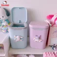 thumbnail image 2 of Accesorios de dibujos animados de anime Sanrios My Melody Kuromi Cinnamoroll Kawaii Papelera de escritorio Linda caja de almacenamiento de artículos diversos para dormitorio Regalo, 2 of 5
