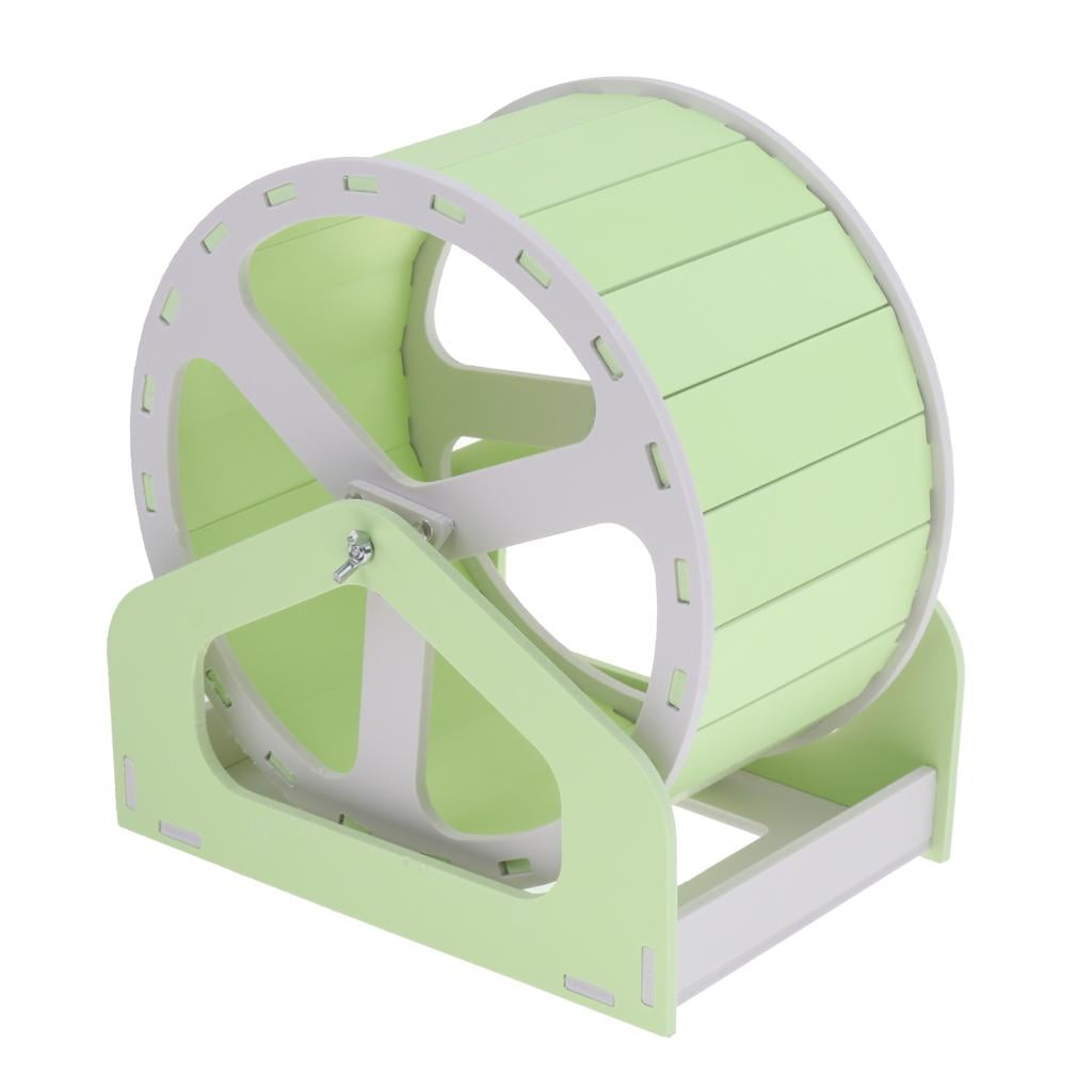 EHJRE Animal Hamsters Exercise Jogging Running Playing Wheel Toys Blue,Pink,.5x16xcm , Green