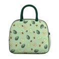 thumbnail image 2 of Lunch Bag Lunch Box for Women Reusable Insulated Lunch Bags,Water-Resistant Avocado Pattern Cooler Lunch Tote Bag, Large Capacity for Work Travel Picnic, 2 of 6