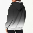 thumbnail image 4 of UTSJKR Women's Oversized Gradient Hoodies Full Zipper Long Sleeve Pullover Sweatshirt Fleece Lined Warm Jacket 2024 Fashion Winter Outwear Black L, 4 of 6