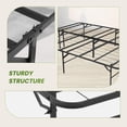 thumbnail image 4 of Dkelincs Metal Bed Frame Foldable Steel Platform Mattress Foundation, Full Size, 4 of 7