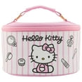 thumbnail image 2 of Sanrio Hello Kitty Makeup Bag – Makeup Organizer, Travel Toiletry Bag for Women & Girls | Cute Cosmetic Bag, Train Case for Kids, Travel Bag, Toiletry Bag for Women, Make up Storage | Ages 3+, 2 of 5