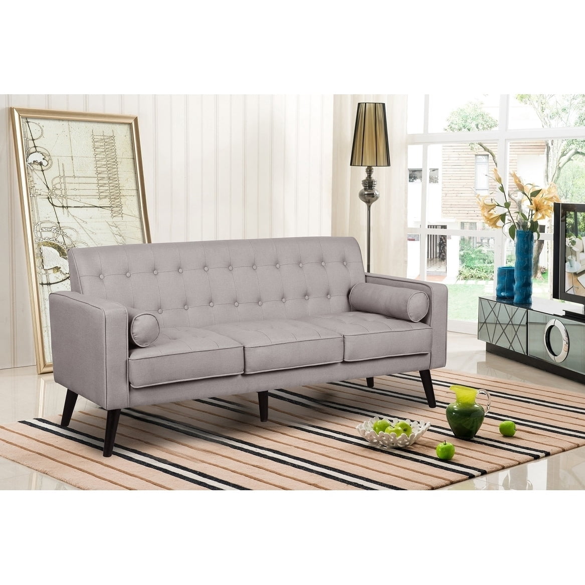 US Pride Furniture Contemporary Studded Accent Chair, C-121,C-122,C-123