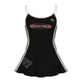 thumbnail image 1 of Generic American Sports and Leisure Suspender Skirt Summer 2025 Digital Stripe Braid Contrast Color Hot Girl Waist-Tight A- line Dress, 1 of 1
