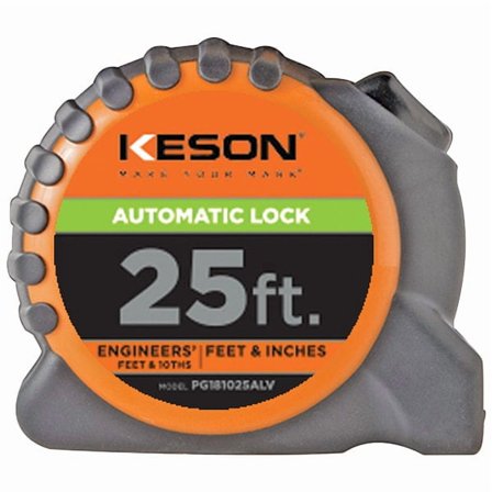 Keson Engineers and SAE Tape Measure PG181025ALV