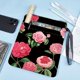 thumbnail image 5 of Funda de libro con diseño de flores, funda de tela lavable con cremallera y bolsillo adicional., 5 of 6