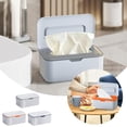 thumbnail image 4 of Wet Wipe Box Baby And Adult Wet Wipe Dispenser Reflow Wet Toilet Paper Box To Keep Wet Wipes Fresh (with A Double Tape Included), 4 of 4