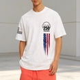thumbnail image 2 of xfsWaSs Men's 250th Anniversary USA Shirt Short Sleeve Crew Neck T Shirts 250 Years America Anniversary Shirt Patriotic Shirts Tops Trendy Tops Tshirts, 2 of 4