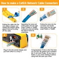 Ethernet RJ45 Pass Through Crimping Tool Kit For Cat7 Cat6 Cat5 With ethernet-rj45-pass-through-crimping-tool-kit-for-cat7-cat6-cat5-with