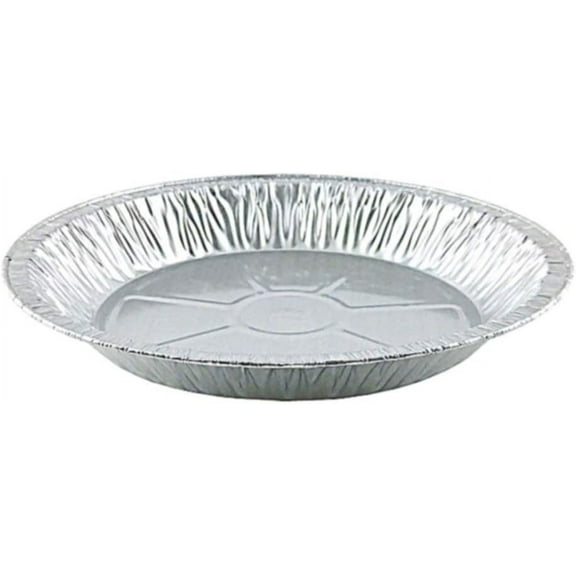 Aluminum Pie Pan Extra-Deep Disposable Tin Plates (Pack of 25)