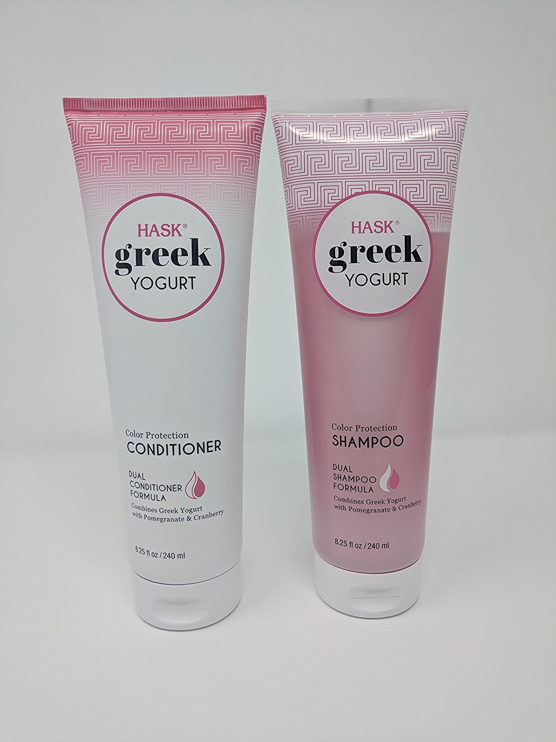 Hask Greek Yogurt Pomegranate & Cranberry Color Protection Shampoo and