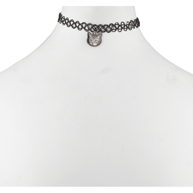 Kitten on sale choker necklace