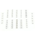 thumbnail image 2 of Cergrey 60Pcs SMD Connector Mini USB Stainless Steel Port 12 Kinds Industrial Control Components,SMD Connector,USB SMD Connector, 2 of 8