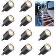 thumbnail image 1 of Recessed LED deck light with protective shell outdoor landscape lighting waterproof, 1 of 5
