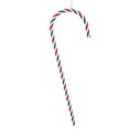 thumbnail image 2 of Set of 2 Red and Green Striped Candy Cane Christmas Ornaments 18", 2 of 3