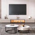 thumbnail image 4 of Display Mid Century TV Stands Fireplace Plant Center Wall TV Stands Chest Drawers Moveis Tv Para Sala Living Room Furniture My Lux Decor Round, 4 of 9