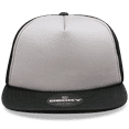 thumbnail image 2 of Decky 1080 5 Panel High Profile Structured Foam Trucker Hat-Grey/Black, 2 of 6