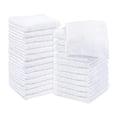thumbnail image 1 of 50 Toallas Faciales Hoteleras 30x30cm 100% Algodón Ginesta Melocotton lisa, 1 of 3