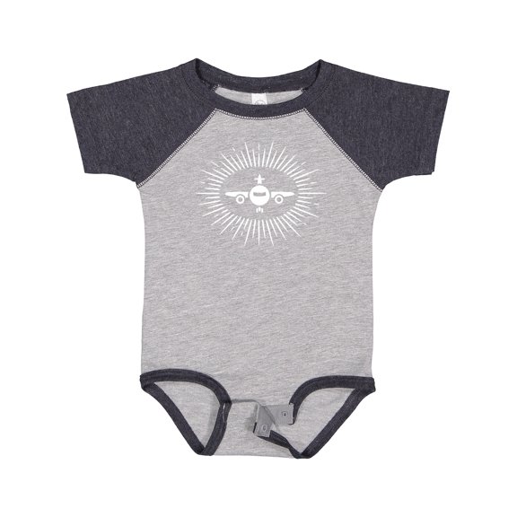 Inktastic Airplane Future Pilot Boys or Girls Baby Bodysuit