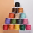 thumbnail image 2 of Zhuge Corde en Cire Textile Fibre 1mm pour Collier, Bracelets, Bijoux, Tressage-2 Rouleaux, 2 of 5