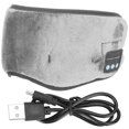 thumbnail image 1 of Home Office Bluetooth Headphones Sleeping Eye Mask Wireless Built in Earphone Music MaskGray, 1 of 10