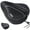 Black - Type 1, variant on Zacro Bike Seat Cover Padded, Soft Gel Bike Saddle with Memory Foam Padding for Men Women, Comfortable Bike Seat Cushion Cover for Outdoor & Indoor