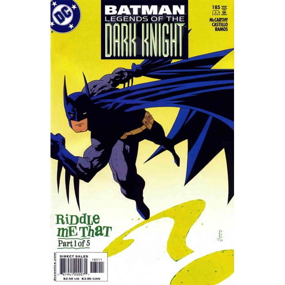 Batman: Legends of the Dark Knight #185 VF ; DC Comic Book
